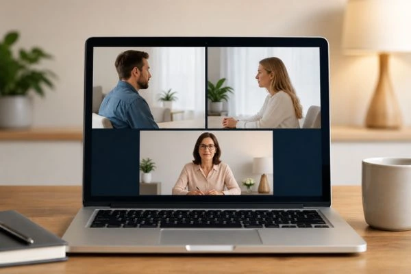 Image of online shuttle mediation Stretford